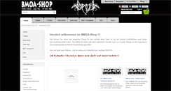 Desktop Screenshot of bmoa-shop.de